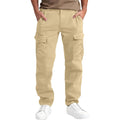 Men’s Ripstop Stretch Water Resistant Multi-Pocket Outdoor Cargo Pants